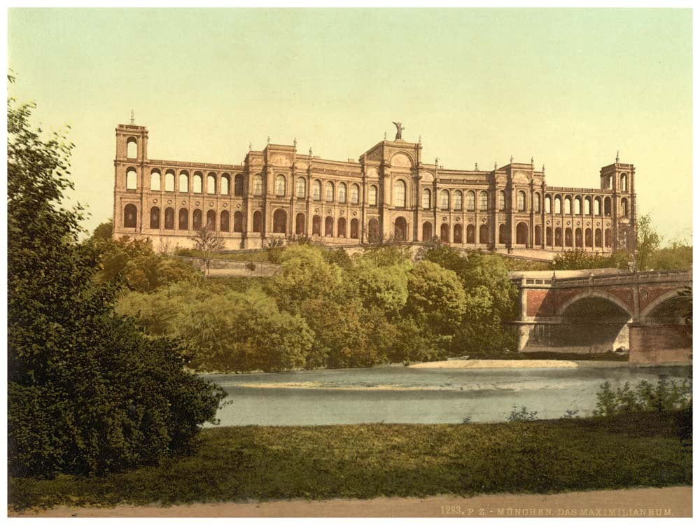 The Maximilianeum, Munich, Bavaria, Germany 0400-2931