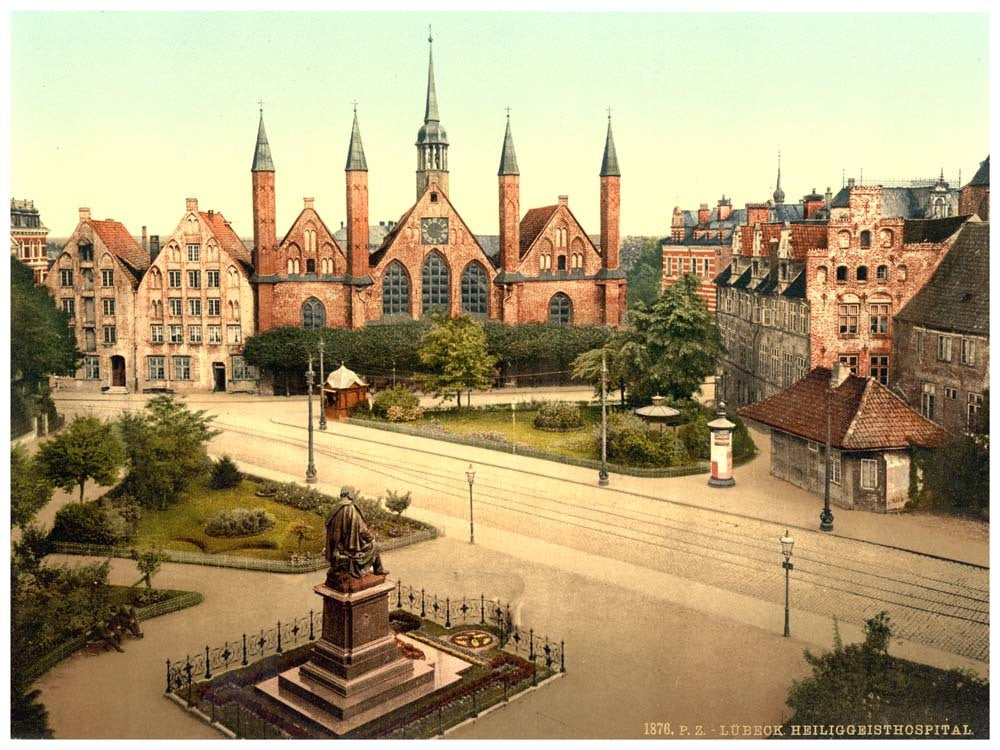 The hospital, Lubeck, Germany 0400-3796