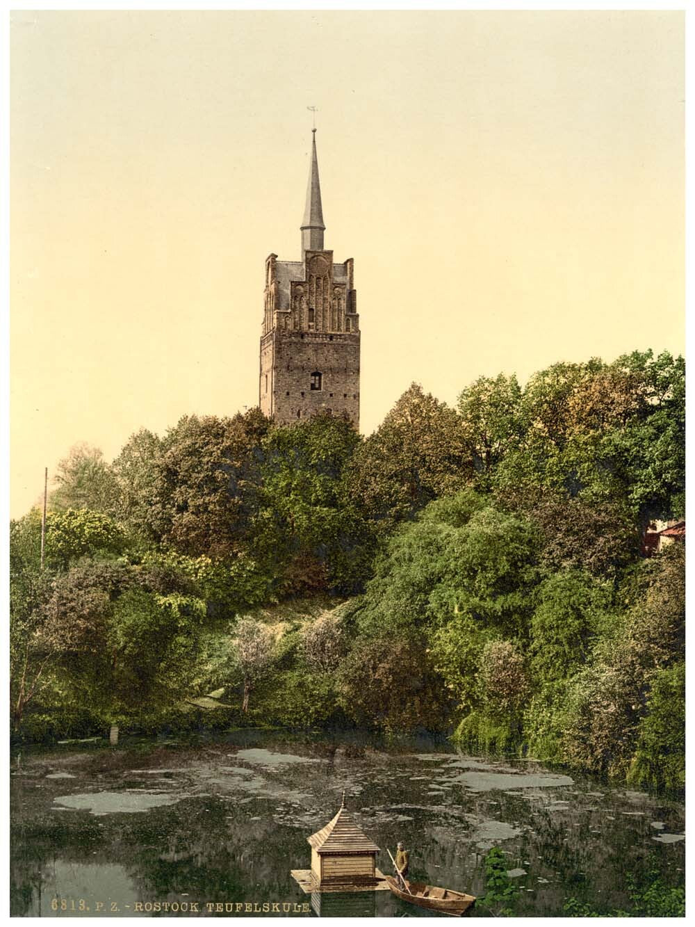 Teufelskule, Roctock, Mecklenburg-Schwerin, Germany 0400-3805