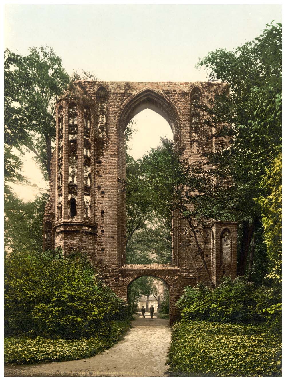 Ruins of Eldena, Griefswald (i.e., Greifswald), Pomerania, Germany 0400-3841