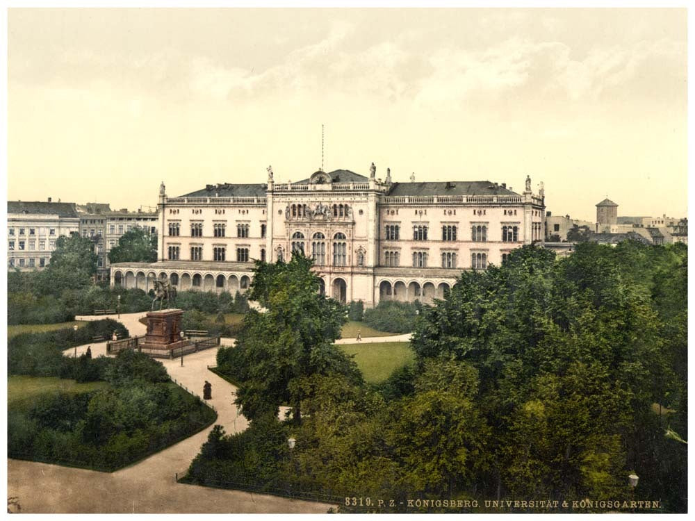 University and Royal Garden, Konigsberg, East Prussia, Germany (i.e., Kaliningradskaia oblast', Russia) 0400-3870