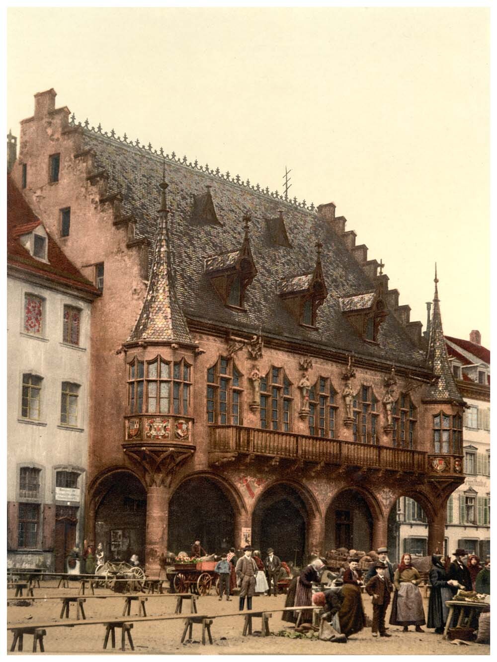 The Market, Freiburg, Baden, Germany 0400-3908