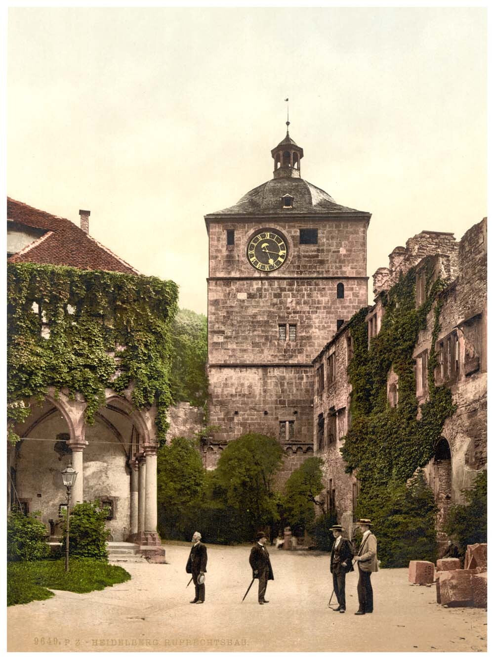 Ruprechtsbau, Heidelberg, Baden, Germany 0400-3916