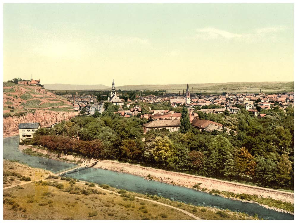 Bad Kreuznach, Nahethal, Rhenish Prussia, Germany 0400-3961