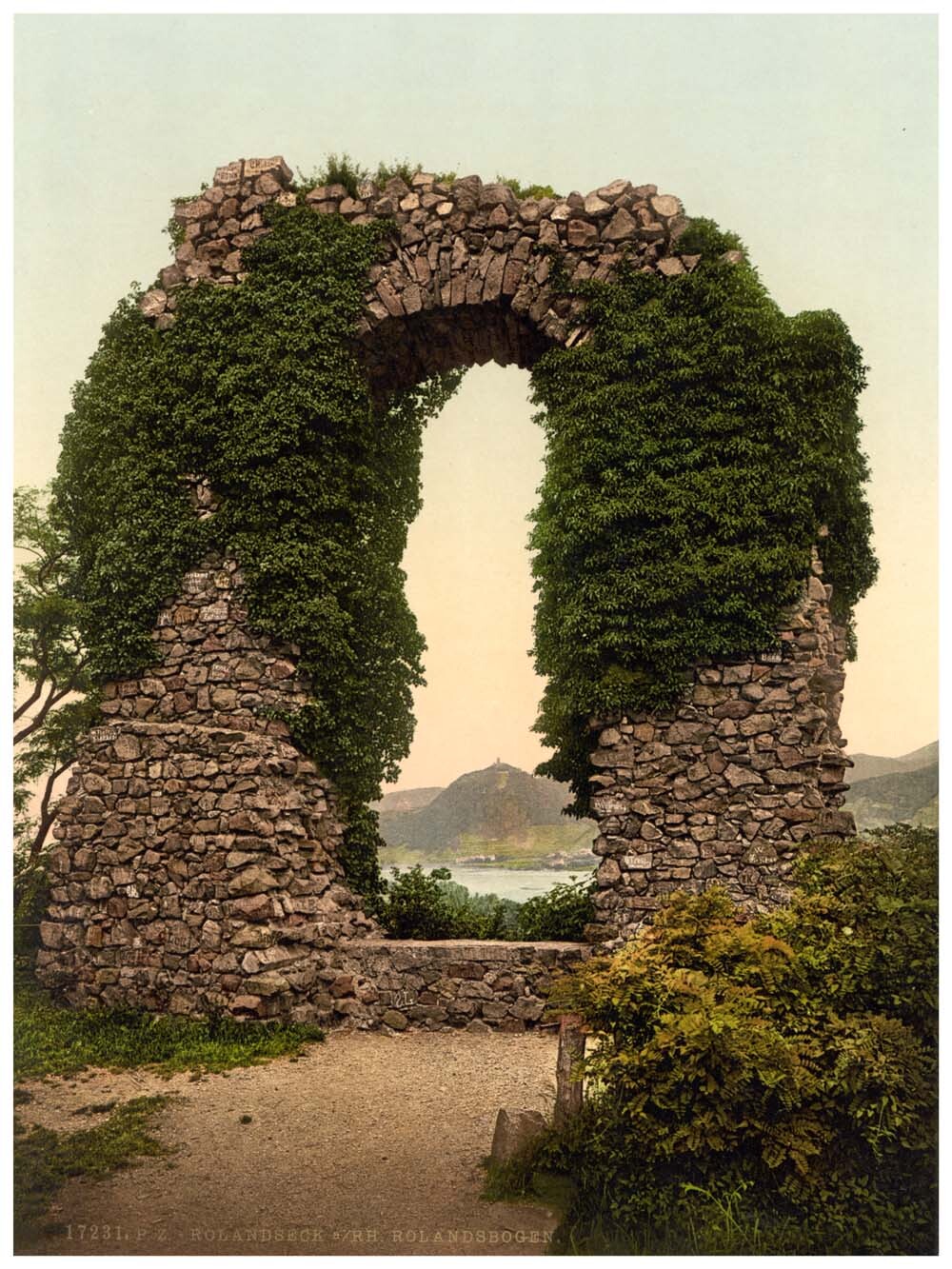 Rolandsbogen, Rolandseck, the Rhine, Germany 0400-4047