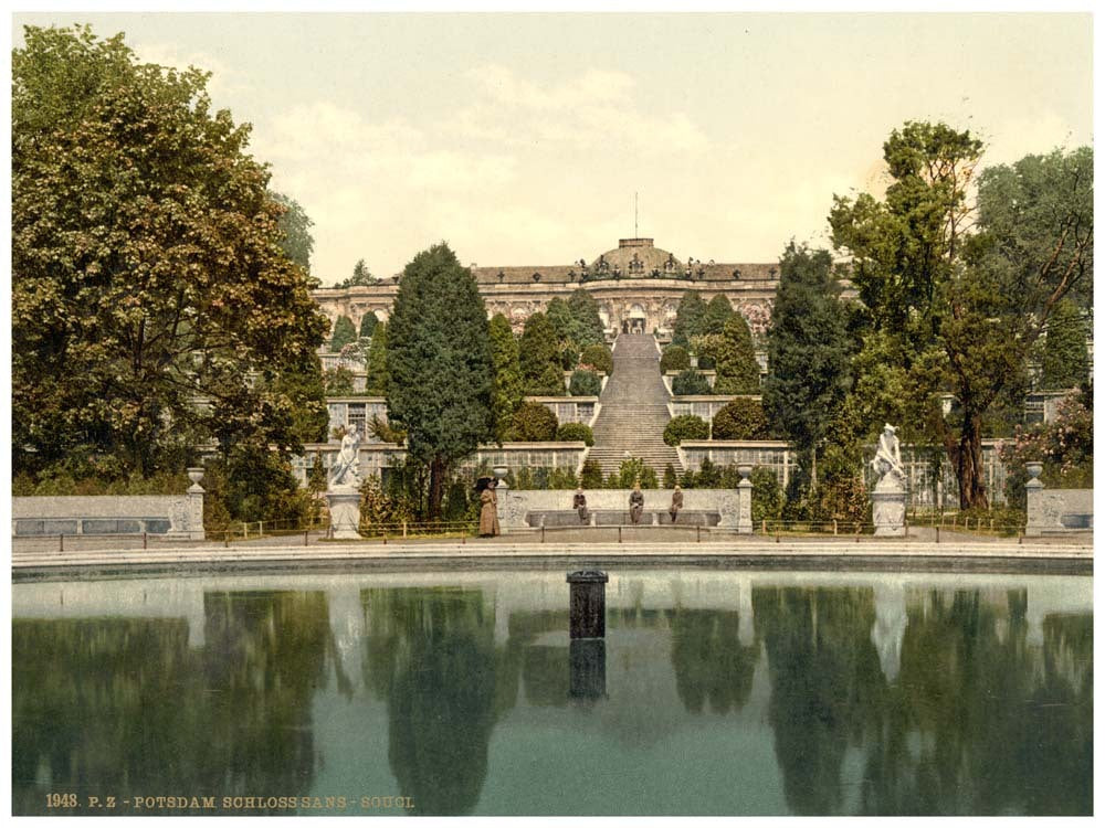 San-Souci, Potsdam, Berlin, Germany 0400-4127