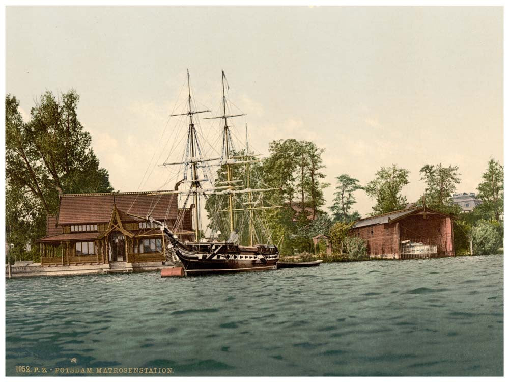 Sailor's training station, Potsdam, Berlin, Germany 0400-4134