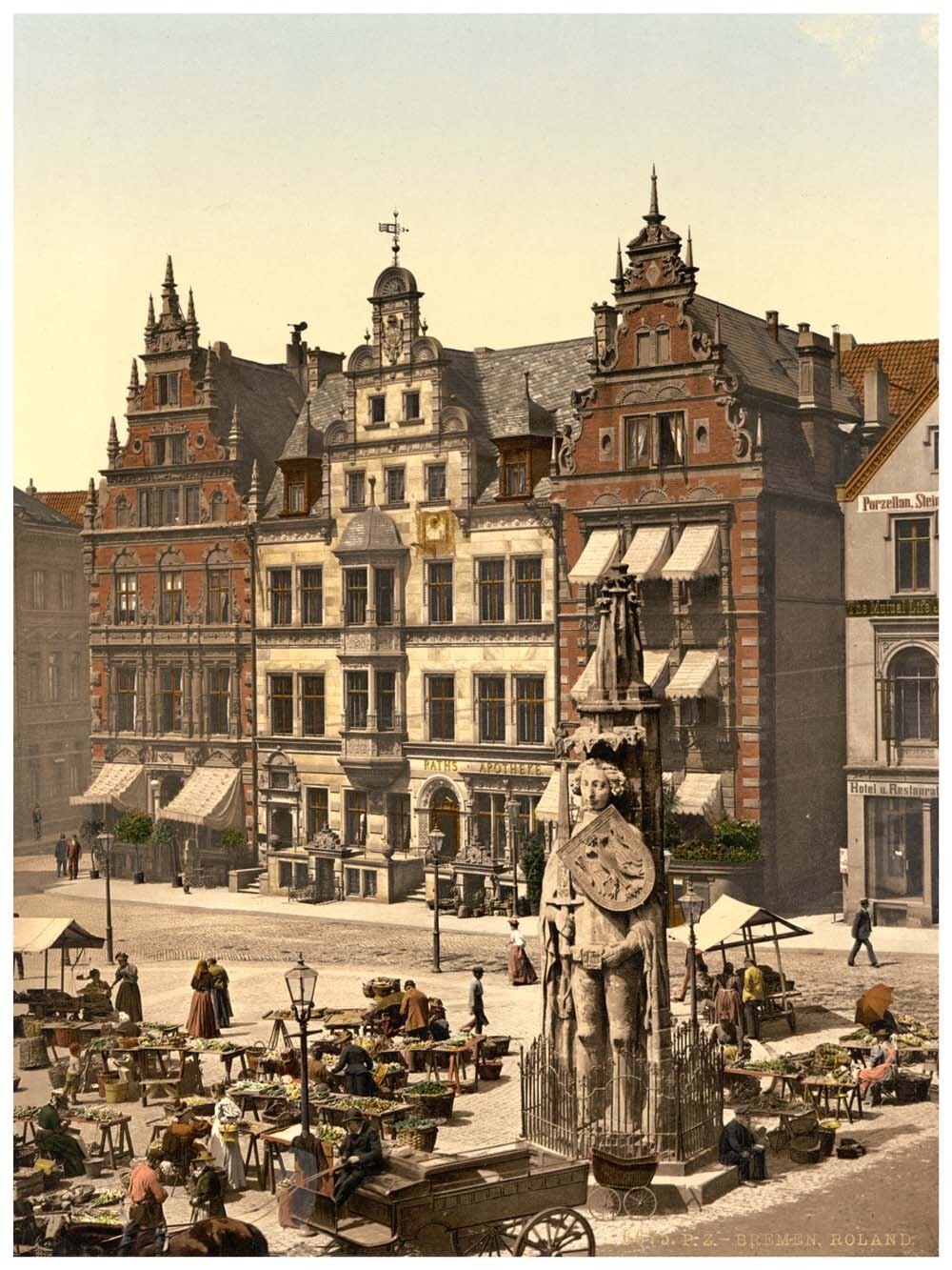 Roland's Monument, Bremen, Germany 0400-4147