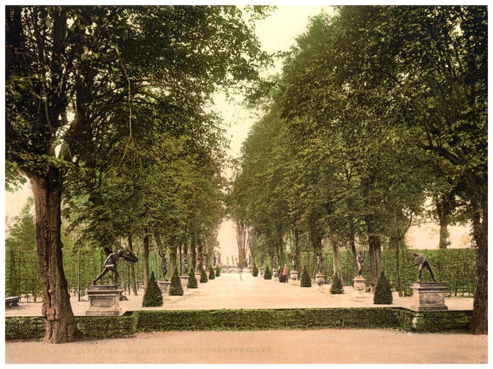 Summer theatre at Herrenhausen, Hanover, Hanover, Germany 0400-4218