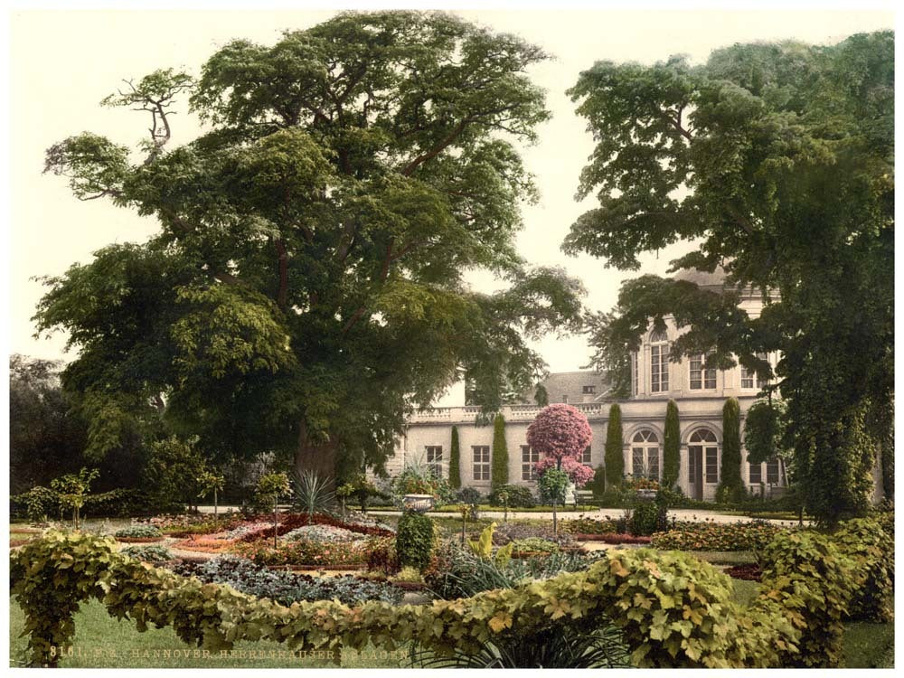 View in Herrenhausen grounds, Hanover, Hanover, Germany 0400-4222