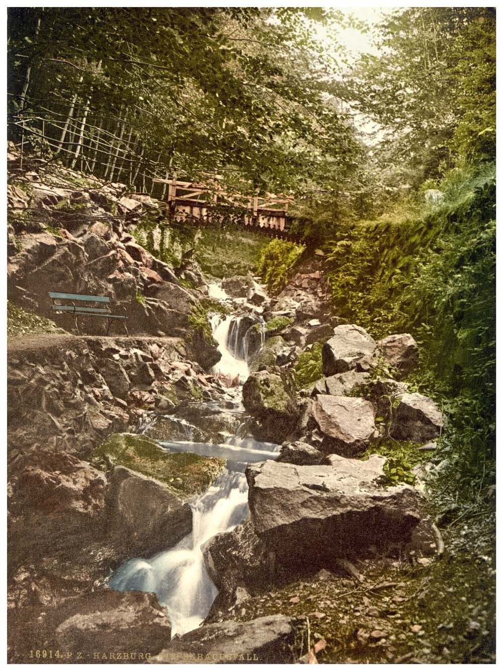 Riefenbachsfall, Harzburg, Hartz, Germany 0400-4295