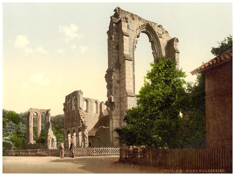 Ruins of Walkenried, Hartz, Germany 0400-4325