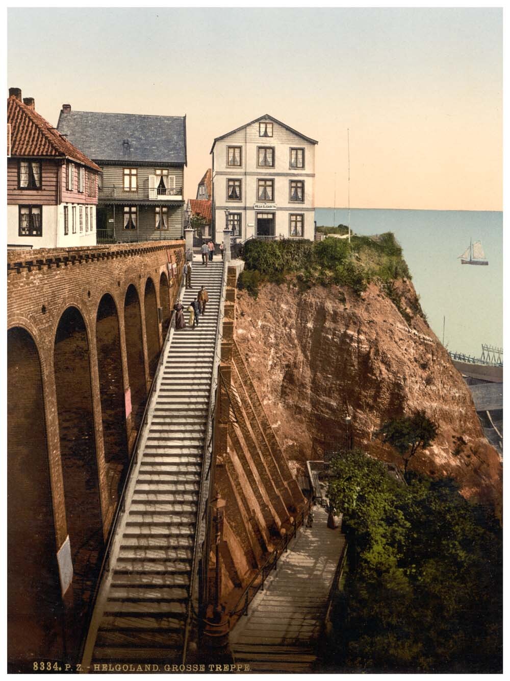 The Grand Staircase, Helgoland, Germany 0400-4354