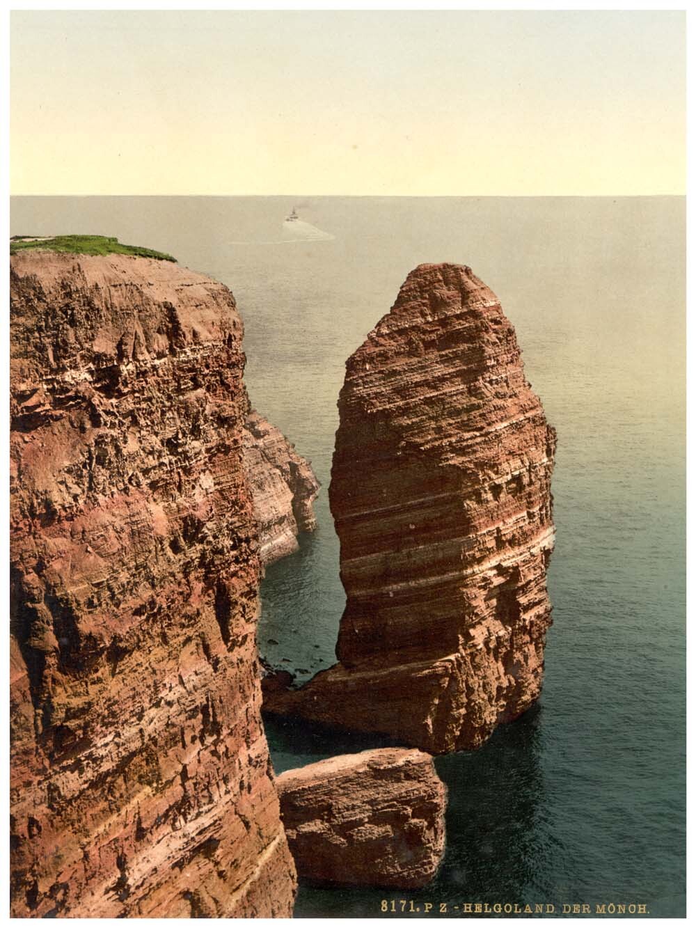 The "Monk" from above, Helgoland, Germany 0400-4356