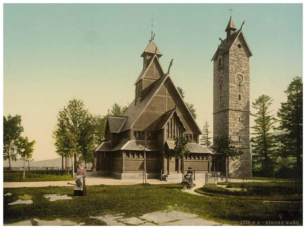 The Church of Wang, Reisengebirge, Germany 0400-4474