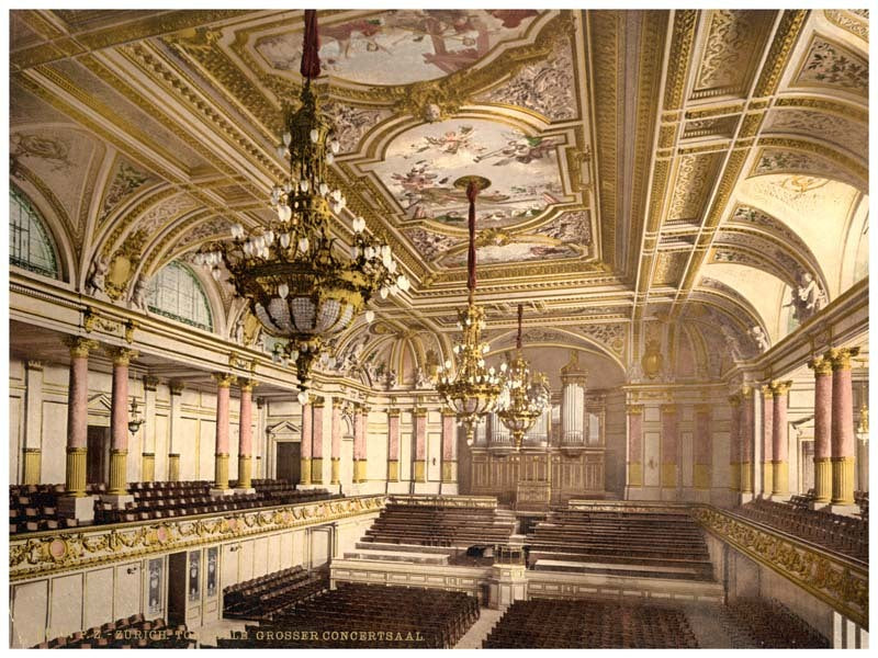 The Tonhalle, the Grand Concert Hall, Zurich, Switzerland 0400-4571