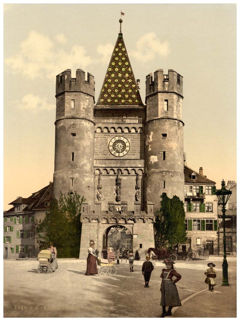 The Spalenthor, Basle, Switzerland 0400-4621