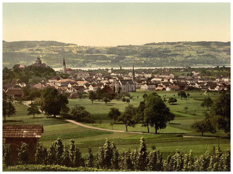 Uster, general view, Switzerland 0400-4783