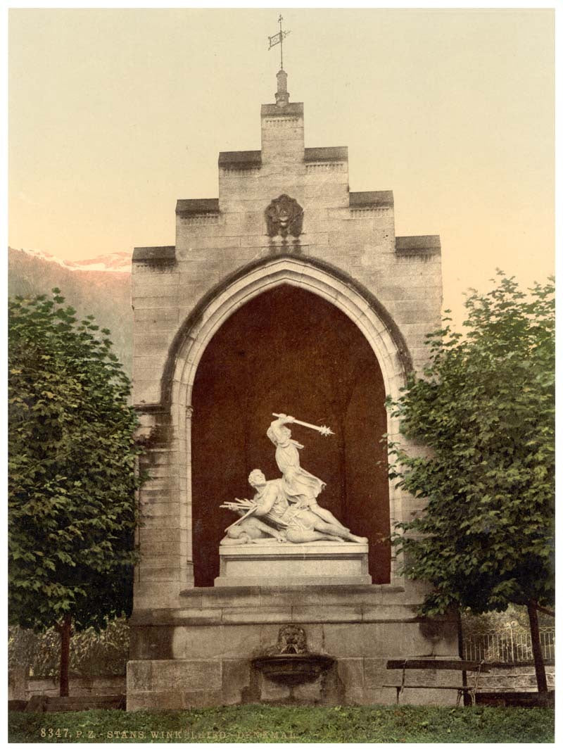 Winkelried Monument, Stans, Unterwald. Switzerland 0400-4787