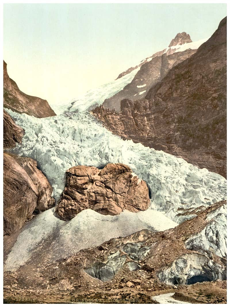 Grindelwald, Unterer Grindelwald Glacier, Bernese Oberland, Switzerland 0400-4834