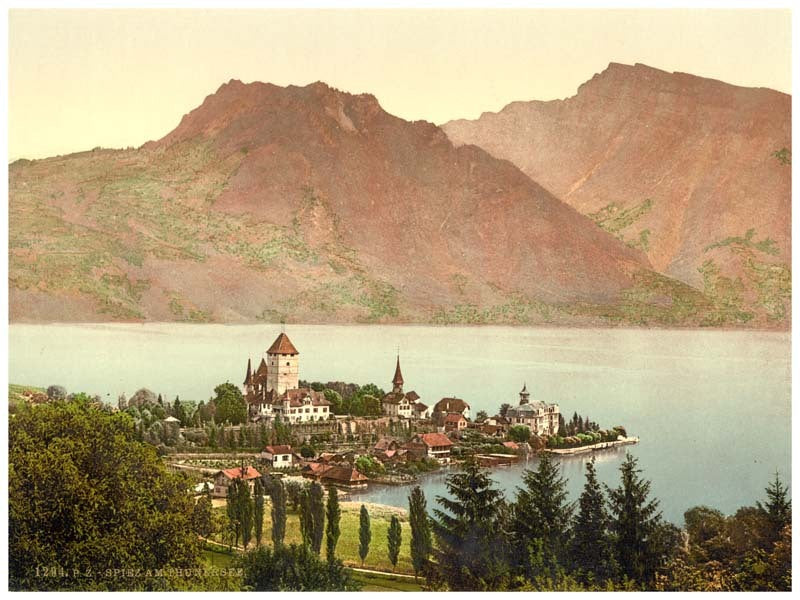 Thun, Lake of, Spiez, Bernese Oberland, Switzerland 0400-4919
