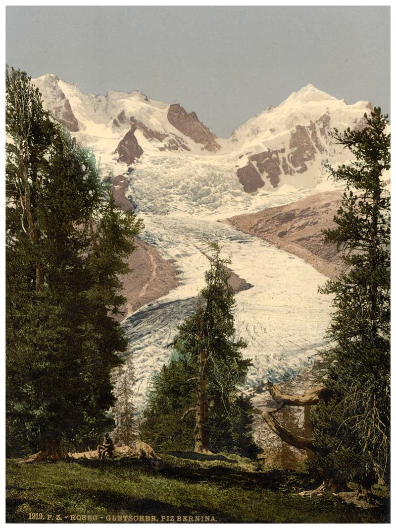 Upper Engadine, Roseg Glacier, Grisons, Switzerland 0400-4947