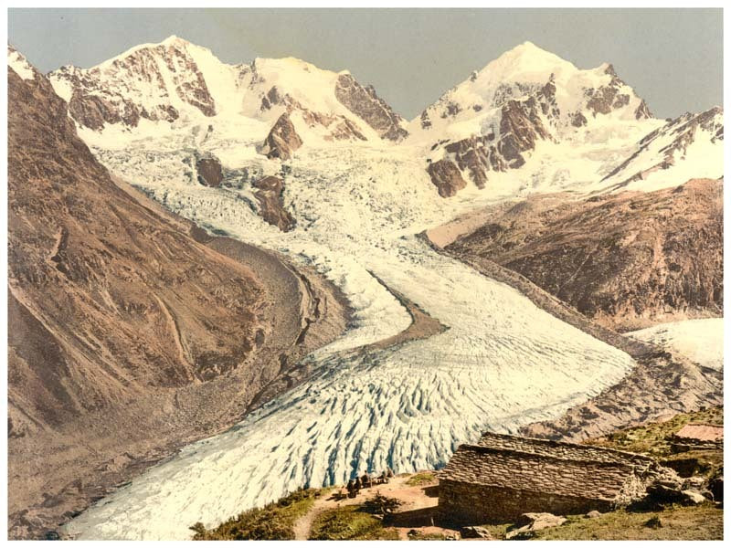 Upper Engadine, Roseg Glacier and Alp Ota, Grisons, Switzerland 0400-4949
