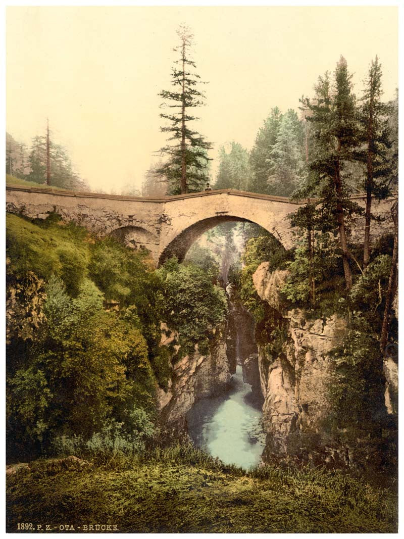 Upper Engadine, Ota Bridge, Grisons, Switzerland 0400-4951