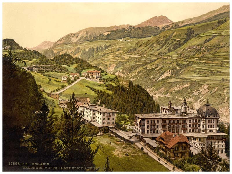 Lower Engadine, Vulpera and Fetan, Grisons, Switzerland 0400-4958