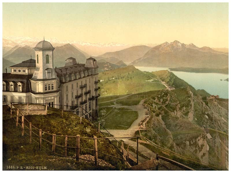 Hotel Rigi Kulm and the Alps, Rigi, Switzerland 0400-5063