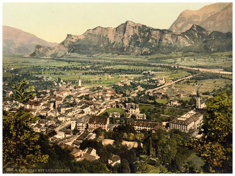 Ragatz, general view, St. Gall, Switzerland 0400-5076