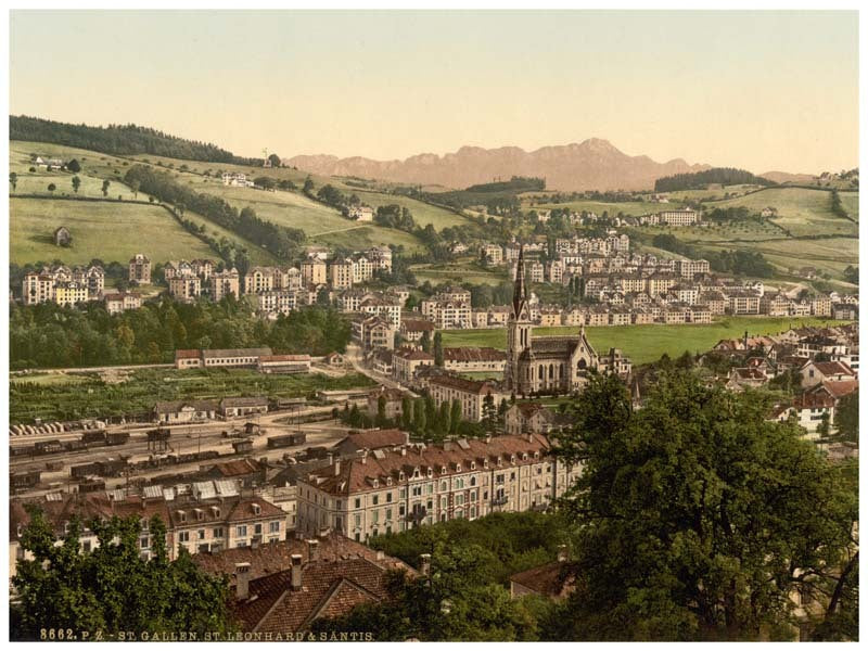 St. Leonard and the Santes, St. Gall, Switzerland 0400-5078