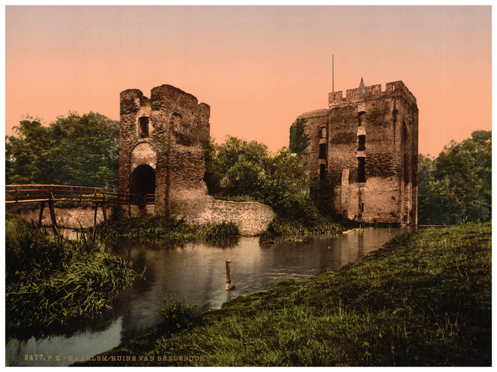 Ruins of Brederode, Santpoort, Holland 0400-5219