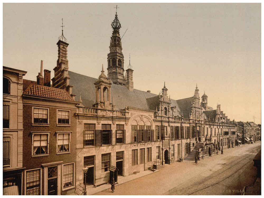 The town hall, Leiden, Holland 0400-5220