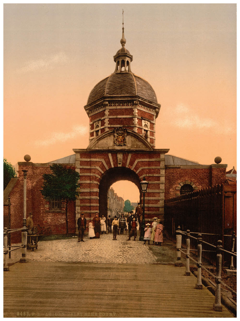 Delft Gate, Leiden, Holland 0400-5223
