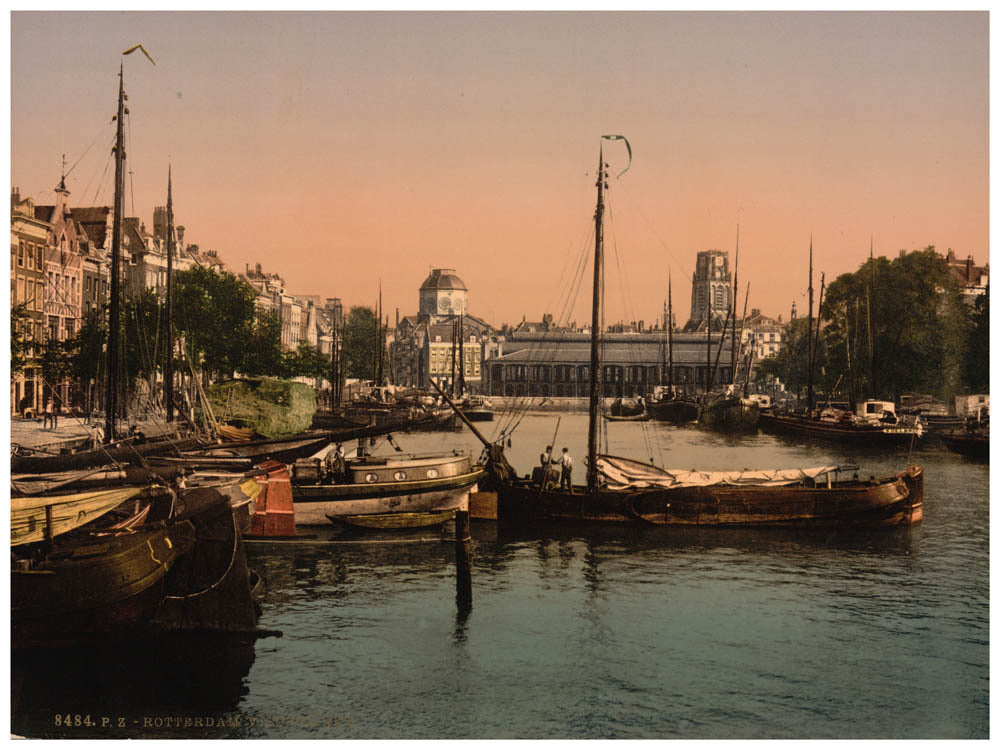 Fish market, Rotterdam, Holland 0400-5236