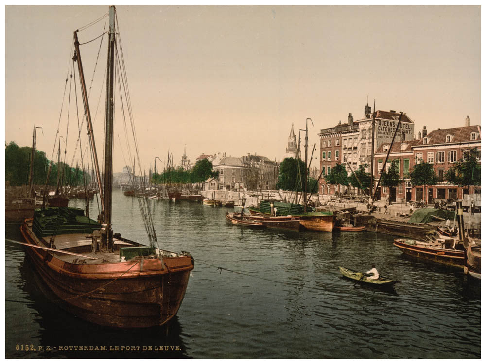 The Port of Leuve, Rotterdam, Holland 0400-5240