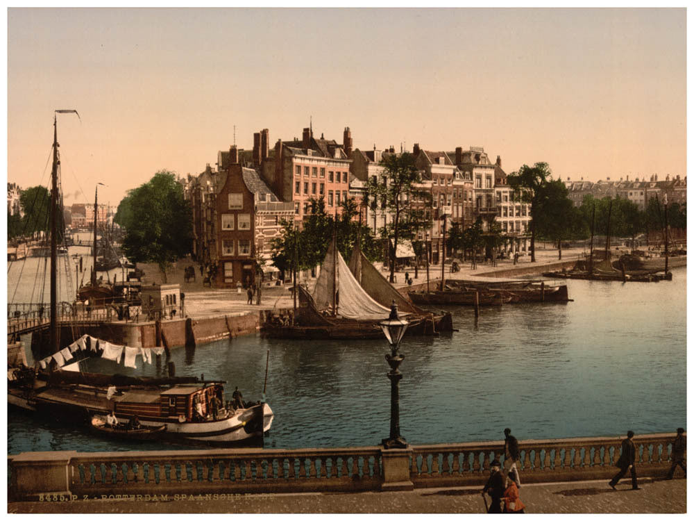 Spanish quay, Rotterdam, Holland 0400-5246