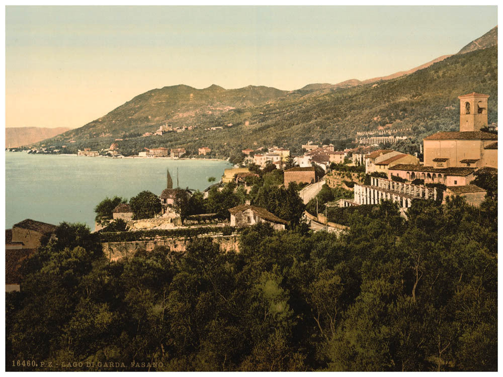 General view, Fasano, Lake Garda, Italy 0400-5391