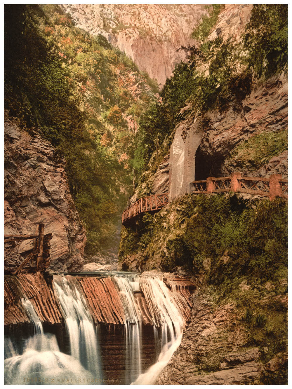 Toscolano Valley, the valley, Lake Garda, Italy 0400-5427