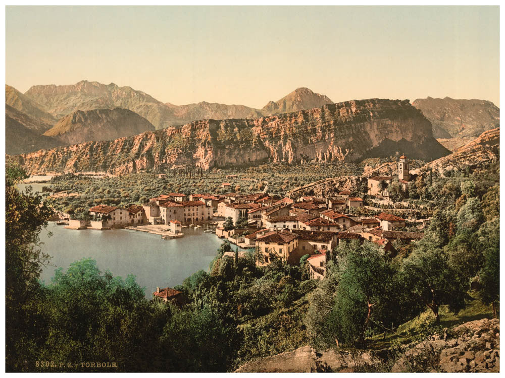 Torbole, general view, Lake Garda, Italy 0400-5428