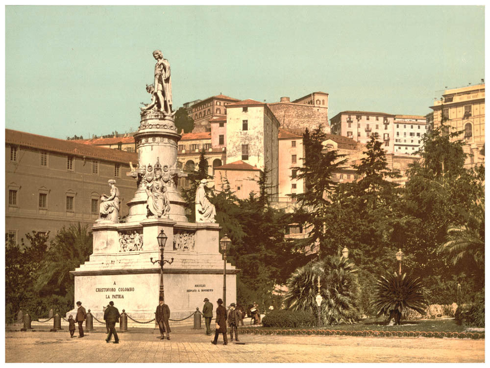 Columbus Monument, Genoa, Italy 0400-5432