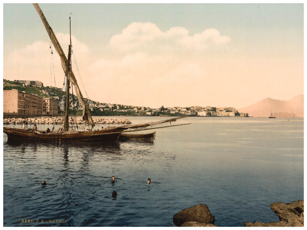 From the sea, Naples, Italy 0400-5476