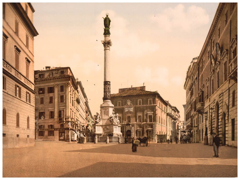 Roma, Piazza di Spagna, Italy 0400-5501