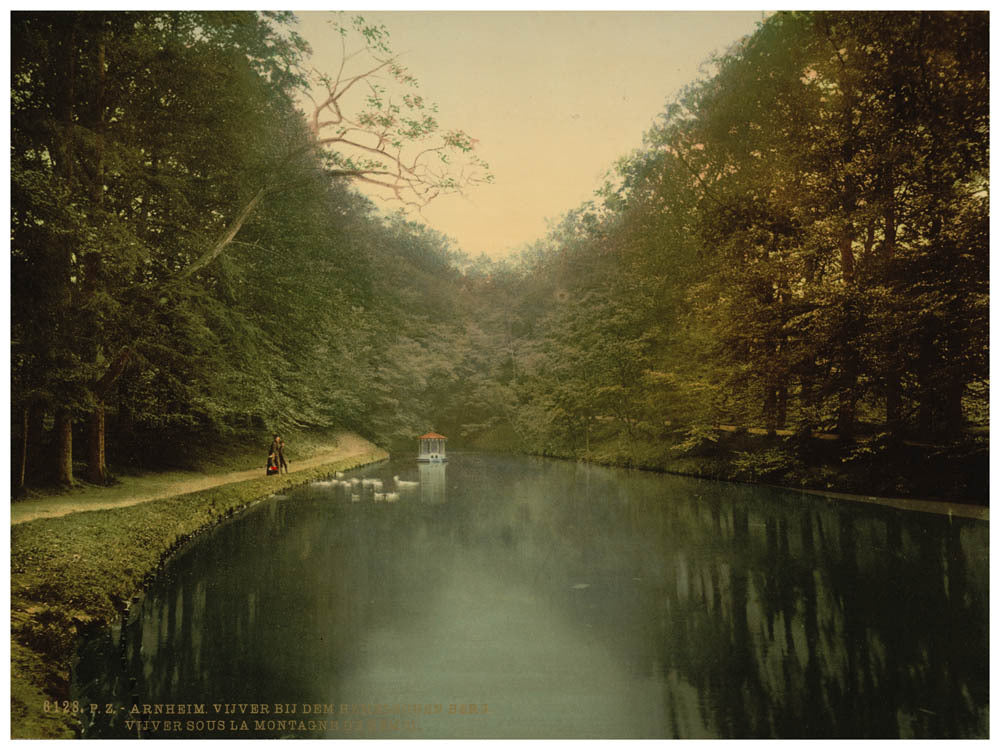 Vijver, Mount Temel, Arnhem, Holland 0400-5678