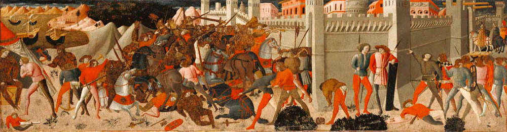 Battle Before a Walled City Gm-00059701