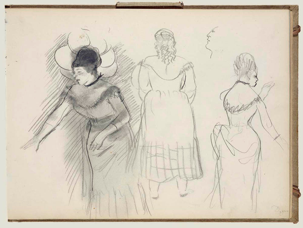 Sketches of Café Singers Gm-13369601