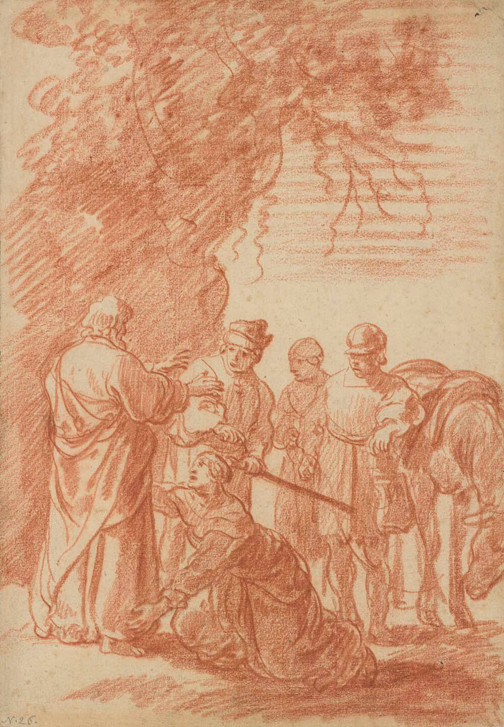 The Prophet Elisha and the Shunammite Woman Gm-13542201