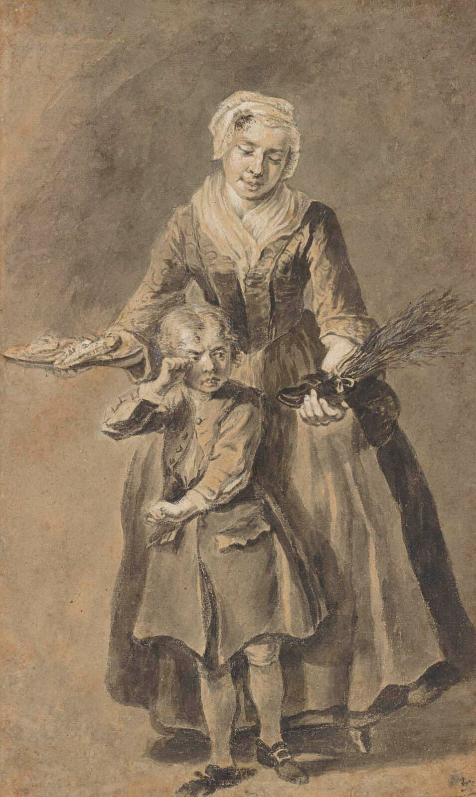 A Mother Showing Her Weeping Son His Shoe of Switches Gm-31329601