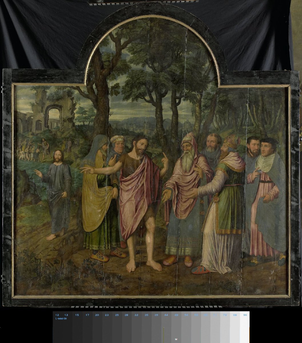 Triptych with Scenes from the Life of St John the Baptist